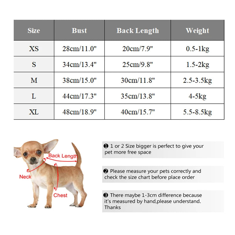 Warm Dog Hoodies Soft Fleece Pet Clothes for Small Medium Dogs Comfortable