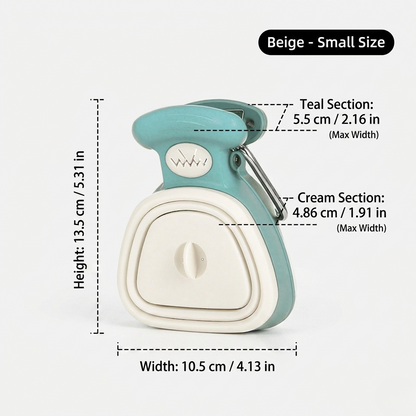 One-Hand Foldable Poop Scooper
