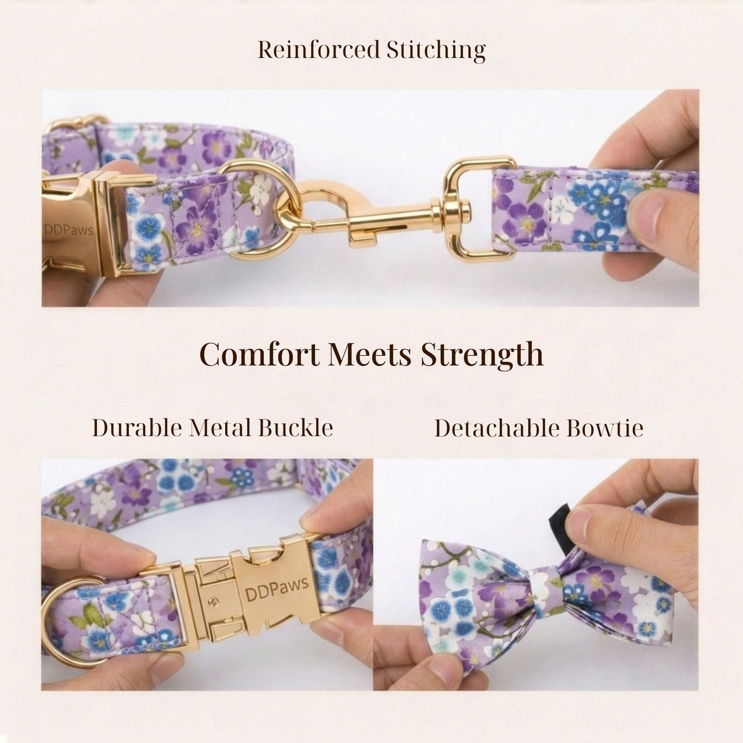 Lilac Meadow Floral Set