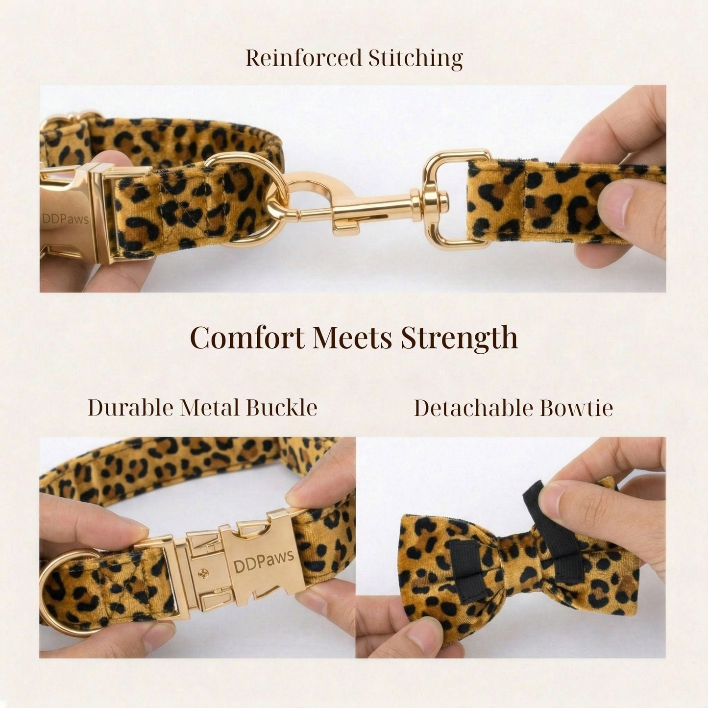 Velvet Leopard Set