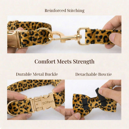 Velvet Leopard Set