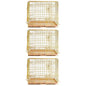 24-42" Collapsible Copper Gold Dog Crate GLD24/30/36/42