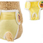 New Washable Dog Physiological Pants Leakproof Cartoon Dog Menstrual Pants Reusable Breathable Pet Diaper Pet Supplies