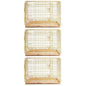 24-42" Collapsible Copper Gold Dog Crate GLD24/30/36/42
