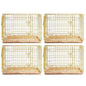 24-42" Collapsible Copper Gold Dog Crate GLD24/30/36/42