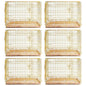 24-42" Collapsible Copper Gold Dog Crate GLD24/30/36/42