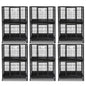31" Two-Tier Dog Crate 46A