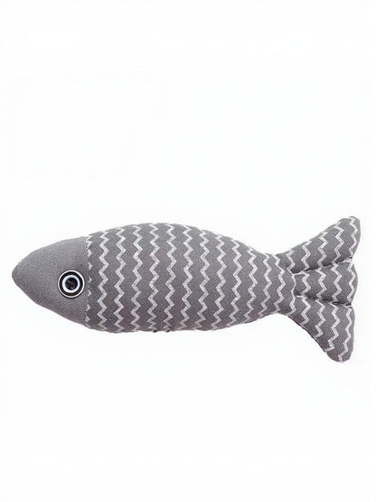 Interactive Fish Shape Pet Plush Toys