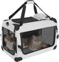 Large Cat Carrier for 2 Cats Soft Sided Travel Crate Up to 55lbs