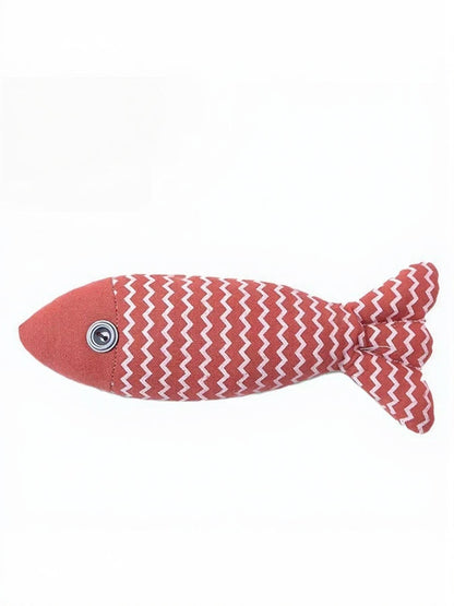 Interactive Fish Shape Pet Plush Toys