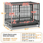 37" Stackable Heavy Duty Dog Crate 371D07