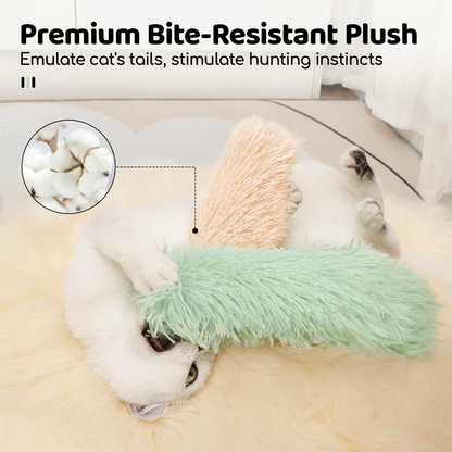 Interactive Catnip Plush Pillow