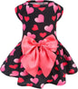 Dog Dress Cute Small Dog Outfit Cotton Puppy Clothes Breathable All Colors