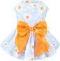 Dog Dress Cute Small Dog Outfit Cotton Puppy Clothes Breathable All Colors