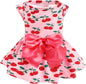 Dog Dress Cute Small Dog Outfit Cotton Puppy Clothes Breathable All Colors