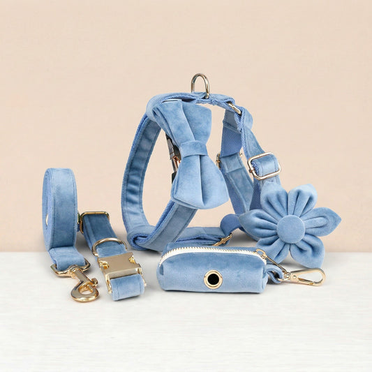 Blue Velvet Set