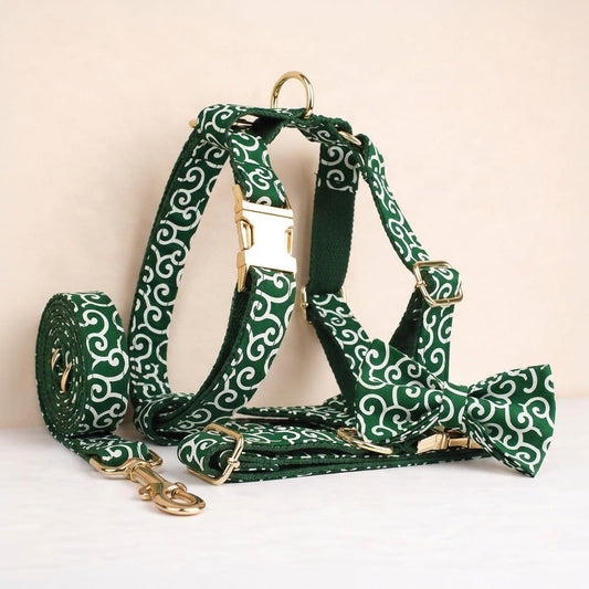 Emerald Swirl Print Set
