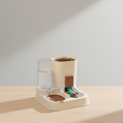 Gravity Auto Feeder & Water Station