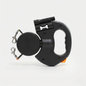Dual Dog Leash with Anti-Tangle Rotation