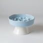 Ceramic Elevated Slow Feeder Bowl