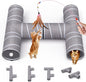Portable Pet Playpen with Tunnel Foldable 3-in-1 Indoor Outdoor Small Pet & Cats