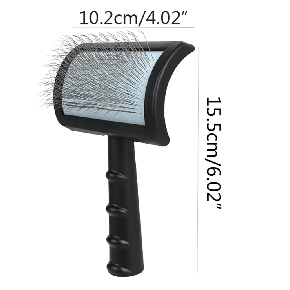 New Extra Long Pin Slicker Brush for Large Dog Matted Hair Grooming Wire Brush for Pets Shedding Mats .