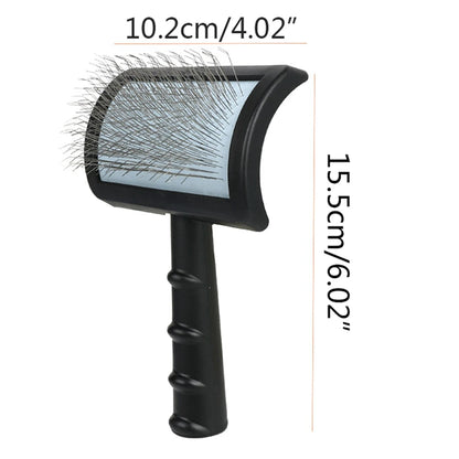 New Extra Long Pin Slicker Brush for Large Dog Matted Hair Grooming Wire Brush for Pets Shedding Mats .