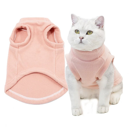 Spring Autumn Warm Fleece pet Jacket.