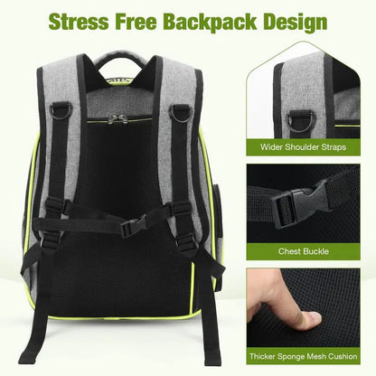 Cat Bubble Backpack Carrier Expandable Large Space Cat Backpack for Kitty and Small Dogs up to 18lbs,