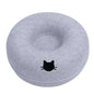 Felt Donut Cat Bed | 2-in-1 Cat Tunnel Bed & Hideout