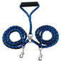 1.4m Pet Double Leash 2 Way Couplers Dog Leash
