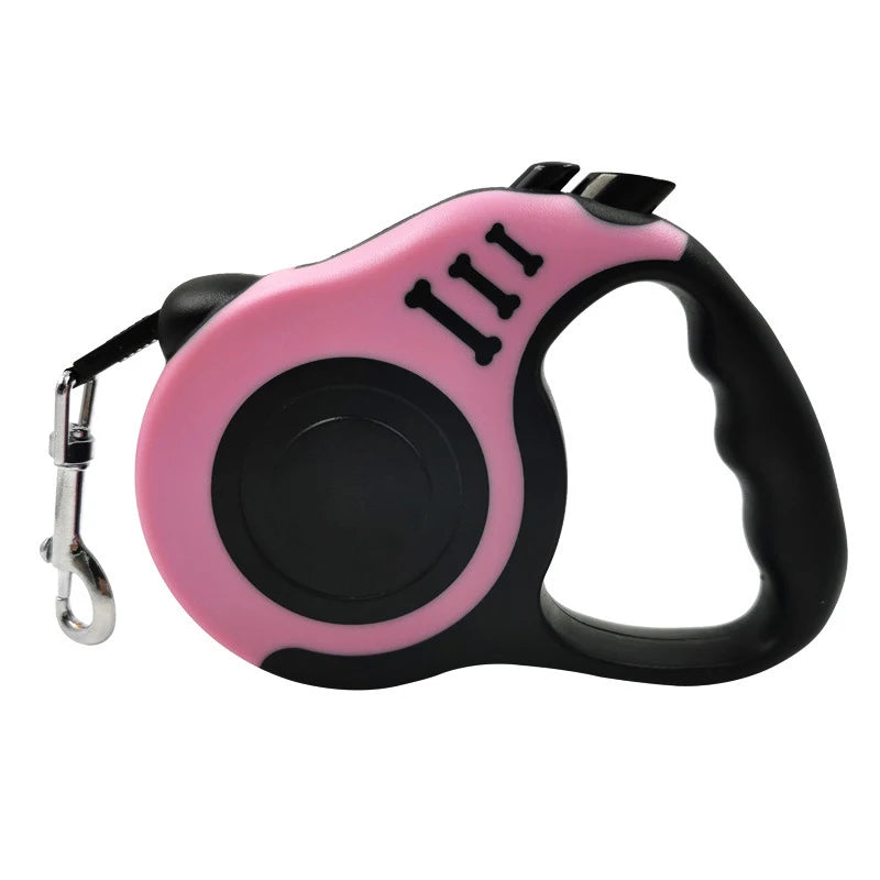 3m 5m Dog Leash for Small pets auomatic  Retractable Durable Nylon Lead.