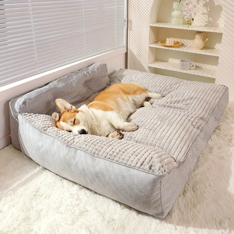 Pet Bed Kennel Non-Slip Winter Warm for Kennel Sleeping .