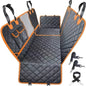 Pet Car Seat Cushion 5-in-1 Convertible Dog Car Seat Cover For Rear Seat 60/40 Split .
