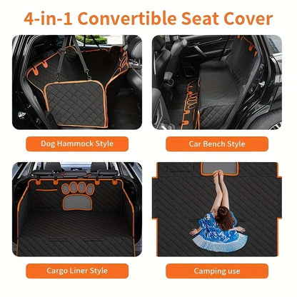 Pet Seat Cover, Hammock Heavy Duty Scratch Resistant Anti Slip Durable Soft .