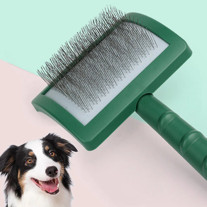 New Extra Long Pin Slicker Brush for Large Dog Matted Hair Grooming Wire Brush for Pets Shedding Mats .