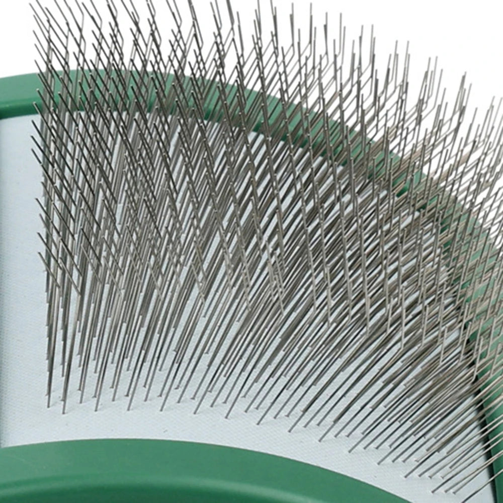 New Extra Long Pin Slicker Brush for Large Dog Matted Hair Grooming Wire Brush for Pets Shedding Mats .