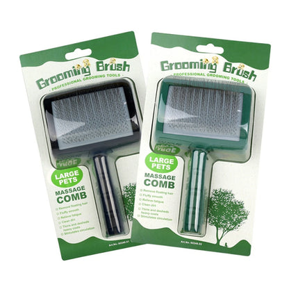 New Extra Long Pin Slicker Brush for Large Dog Matted Hair Grooming Wire Brush for Pets Shedding Mats .