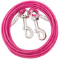 Dog Tie Out Cable Leash, Double Durable Steel