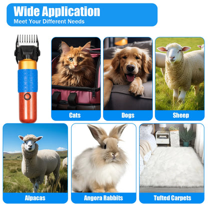 Electric Animal Fur Shears Farm Supplies Sheep Goat Shears Pets  Shaver Clipper Grooming