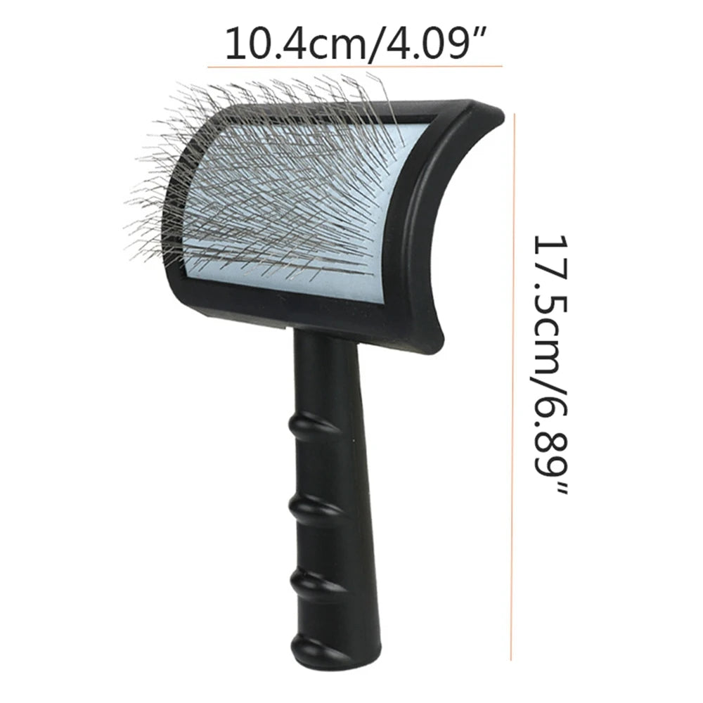 New Extra Long Pin Slicker Brush for Large Dog Matted Hair Grooming Wire Brush for Pets Shedding Mats .