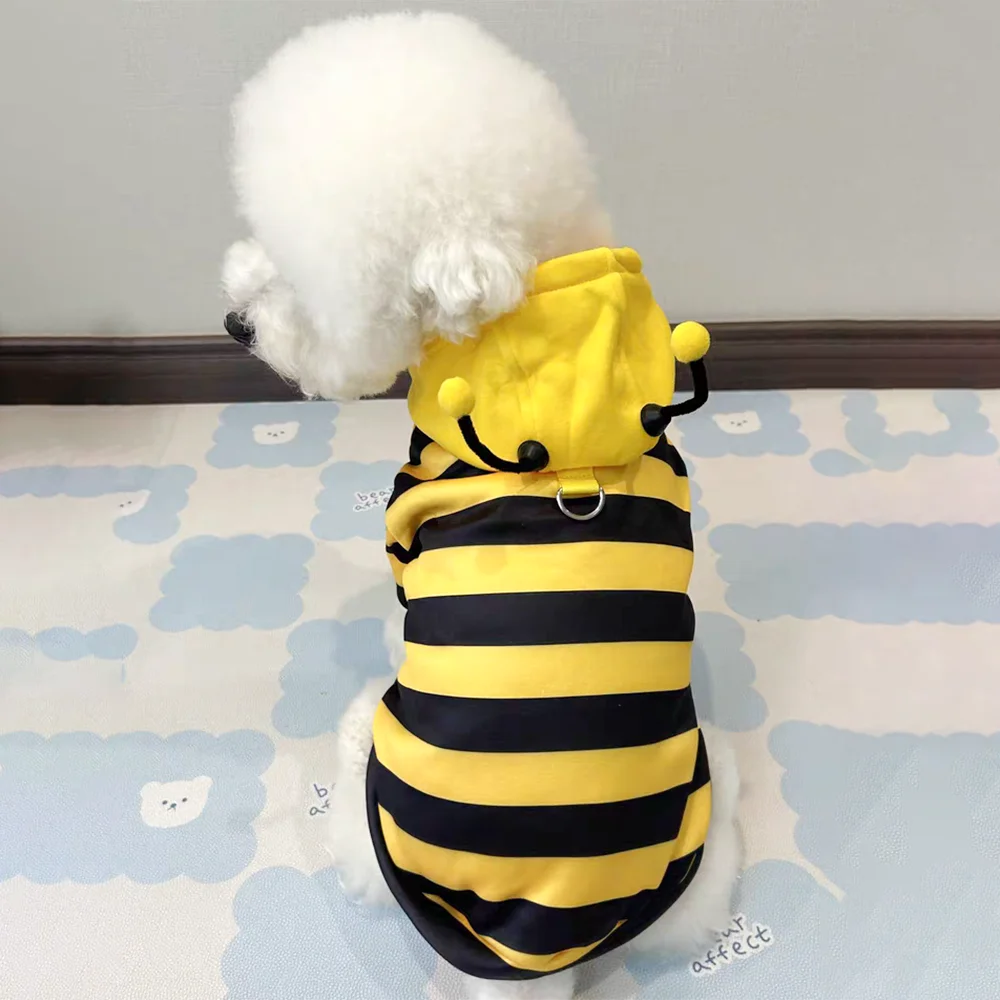 Cute Bee Costume pet Hoodie or costume.