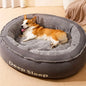 Comfortable Donut Round pet Kennel Soft Washable  Bed.