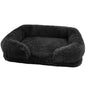 Thickened orthopedic dog bed for large dogs - egg sponge, easy to remove and wash plush cover,