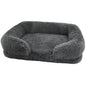 Thickened orthopedic dog bed for large dogs - egg sponge, easy to remove and wash plush cover,