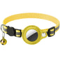 For Apple AirTag Pet Collar Reflective cat collar Safety Buckle GPS Tracker Holder .