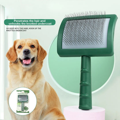 New Extra Long Pin Slicker Brush for Large Dog Matted Hair Grooming Wire Brush for Pets Shedding Mats .