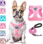 Step-In No-Pull Dog Harness & Leash Set, Reflective