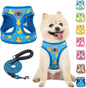 Step-In No-Pull Dog Harness & Leash Set, Reflective