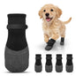 Anti Slip Dog Socks For Hardwood Floors To Prevent Licking Paws, Dog Shoes For Hot Pavement Double Sides Dog Boots & Paw Protectors Booties -4Pcs